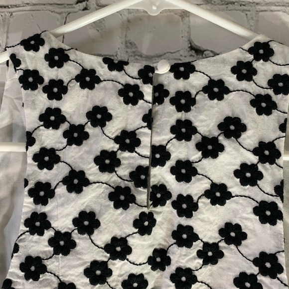 J. Crew Factory Flower Embroidered Racerback Tank - Picture 3 of 5